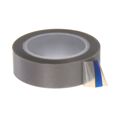 Harfington PTFE Film Tape 0.6"x33ft Tape 0.08mm Thickness Single Side Adhesive Gray