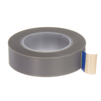 Harfington PTFE Film Tape 0.6"x33ft Tape 0.13mm Thickness Single Side Adhesive Gray