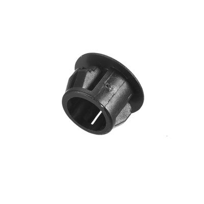 Harfington Uxcell 66Pcs 15/32" Plastic Hole Plugs Panel Flush Type Knockout Locking Plugs, Black