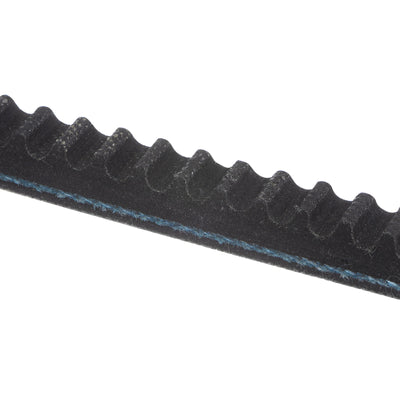 Harfington 2pcs Cogged V-Belts 1010mm Outside Circumference 13mm Width Rubber Drive Belt