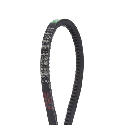 Harfington Cogged V-Belts 694mm Outside Circumference 13mm Width Rubber Drive Belt