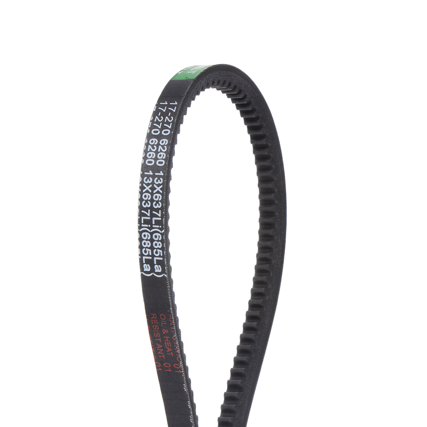 Harfington Cogged V-Belts 695mm Outside Circumference 13mm Width Rubber Drive Belt