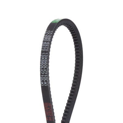 Harfington Cogged V-Belts 720mm Outside Circumference 13mm Width Rubber Drive Belt