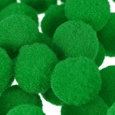 Harfington Pom Felt Balls Fabric 1.5cm 15mm Dark Green for Craft Project DIY 300 Pcs
