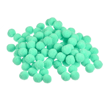 Harfington Pom Felt Balls Fabric 1.5cm 15mm Mint Green for Crafts Project DIY 200 Pcs