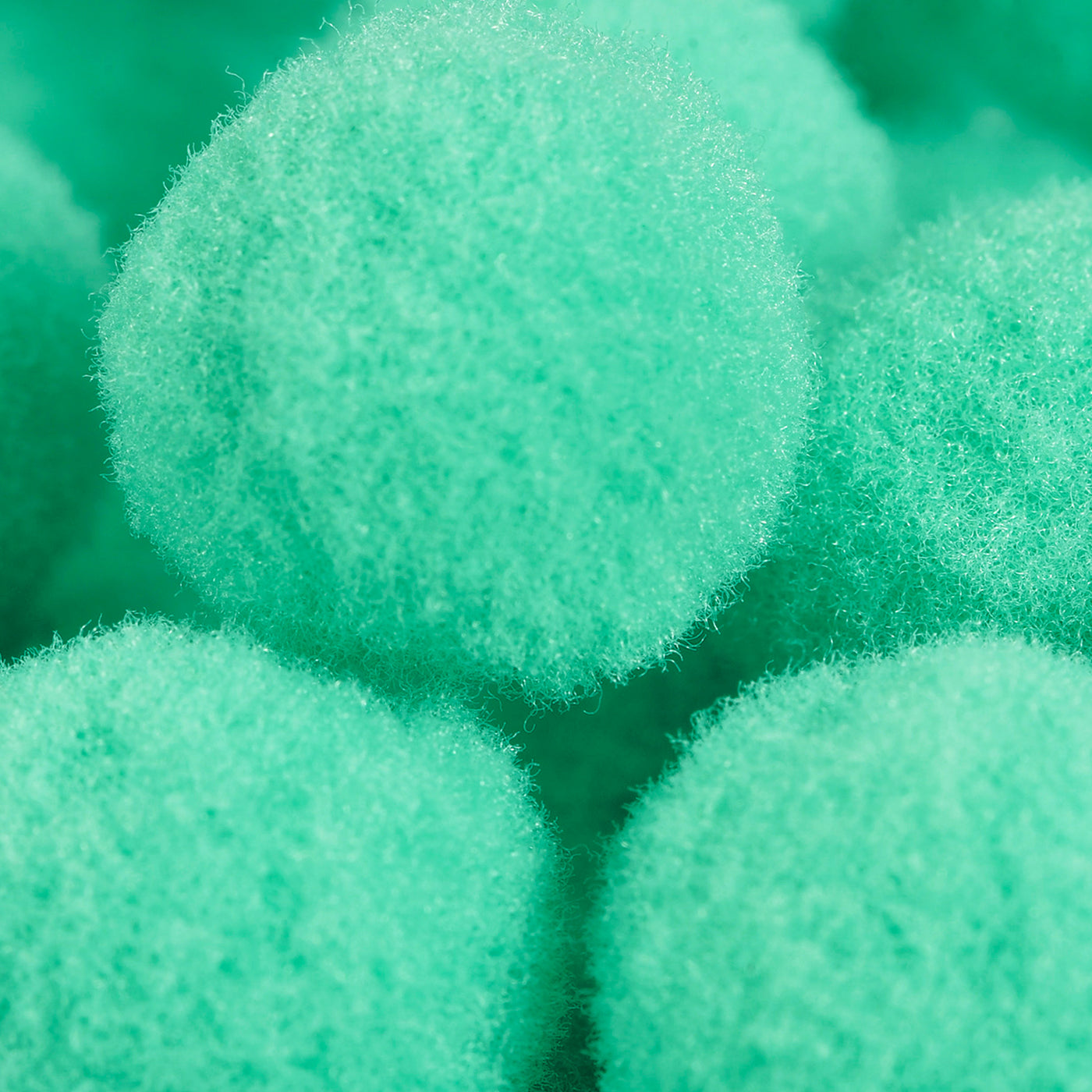 Harfington Pom Felt Balls Fabric 1.5cm 15mm Dark Green for Crafts Project DIY 100 Pcs
