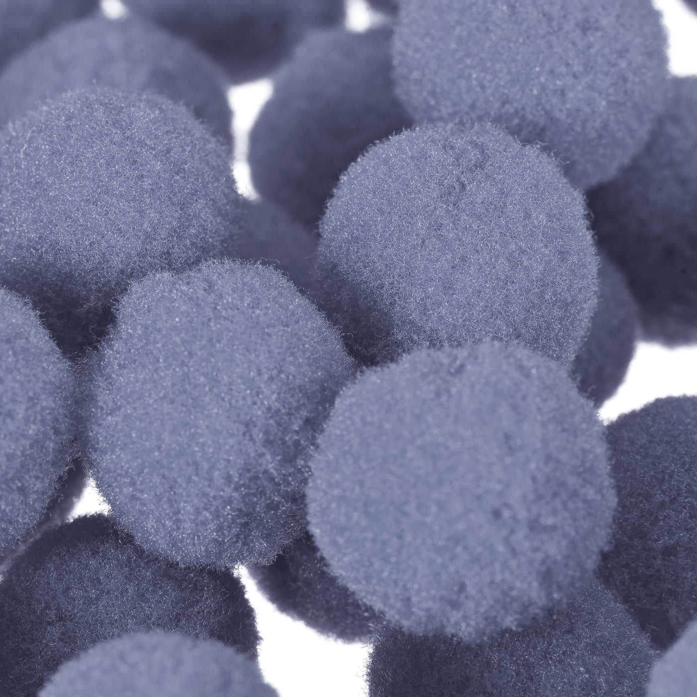Harfington Pom Felt Balls Fabric 1.5cm 15mm Dark Grey for Crafts Project DIY 100 Pcs