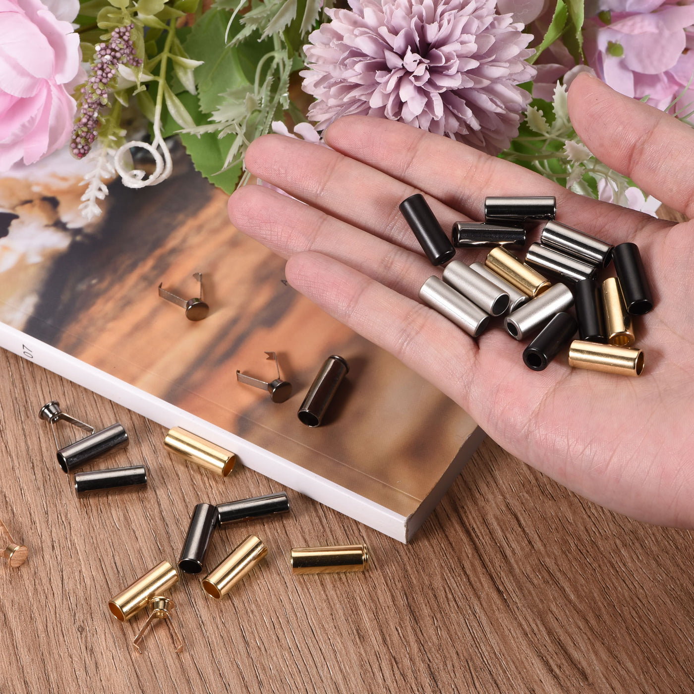 30pcs Metal Shoelace Tips, Alloy Shoelace Head Assortment Kit, Metal ...