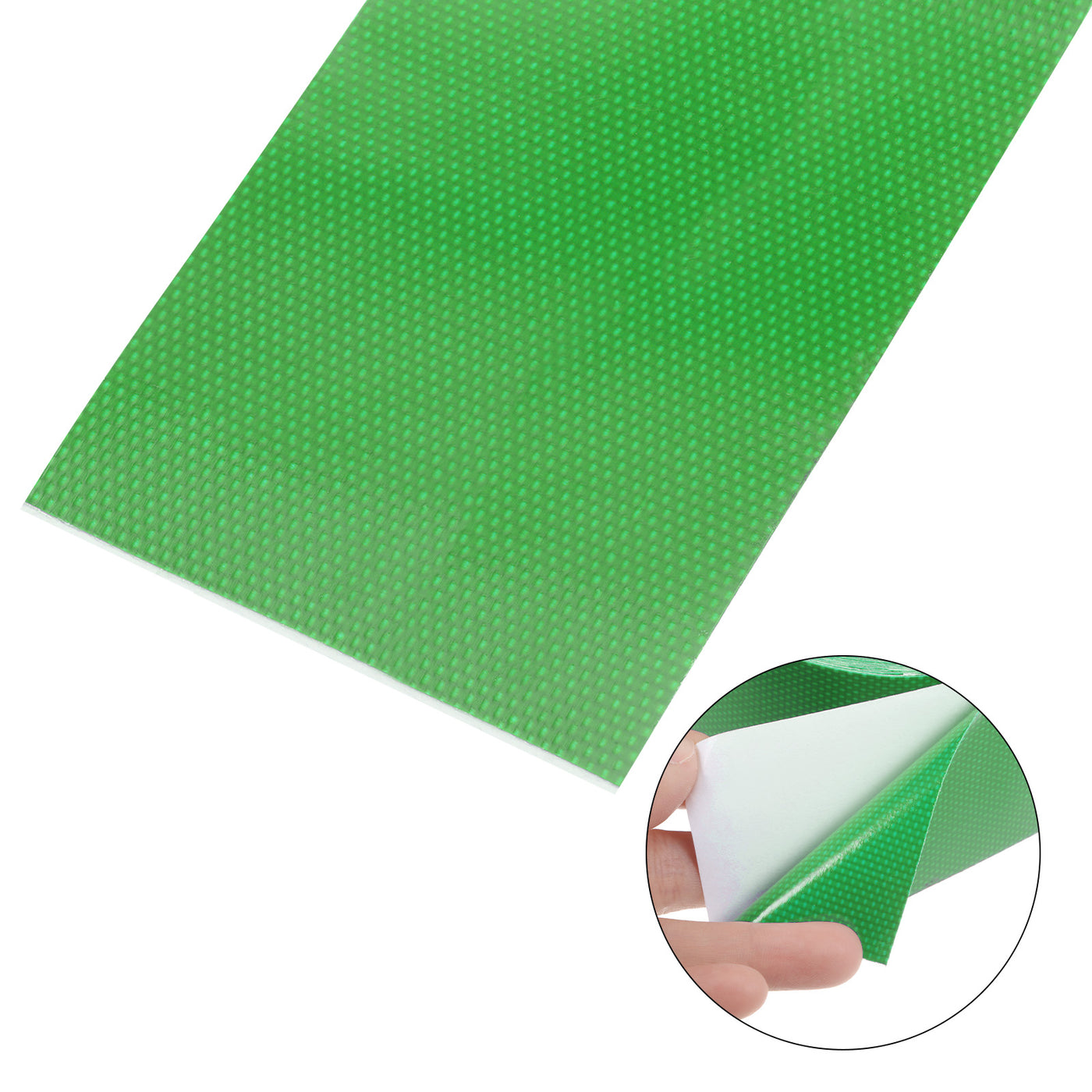 Harfington Cloth Repairing Tarpaulin Tape 3.15"x14.6ft Awning Repair Tape Light Green