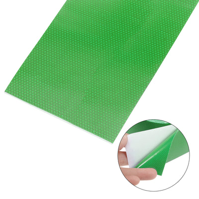 Harfington 3pcs Cloth Repairing Tarpaulin Tape 3.15"x14.6ft Awning Repair Tape Light Green