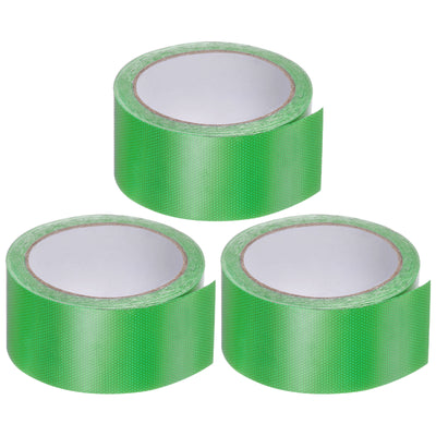 Harfington 3pcs Cloth Repairing Tarpaulin Tape 2"x14.6ft Awning Repair Tape Light Green