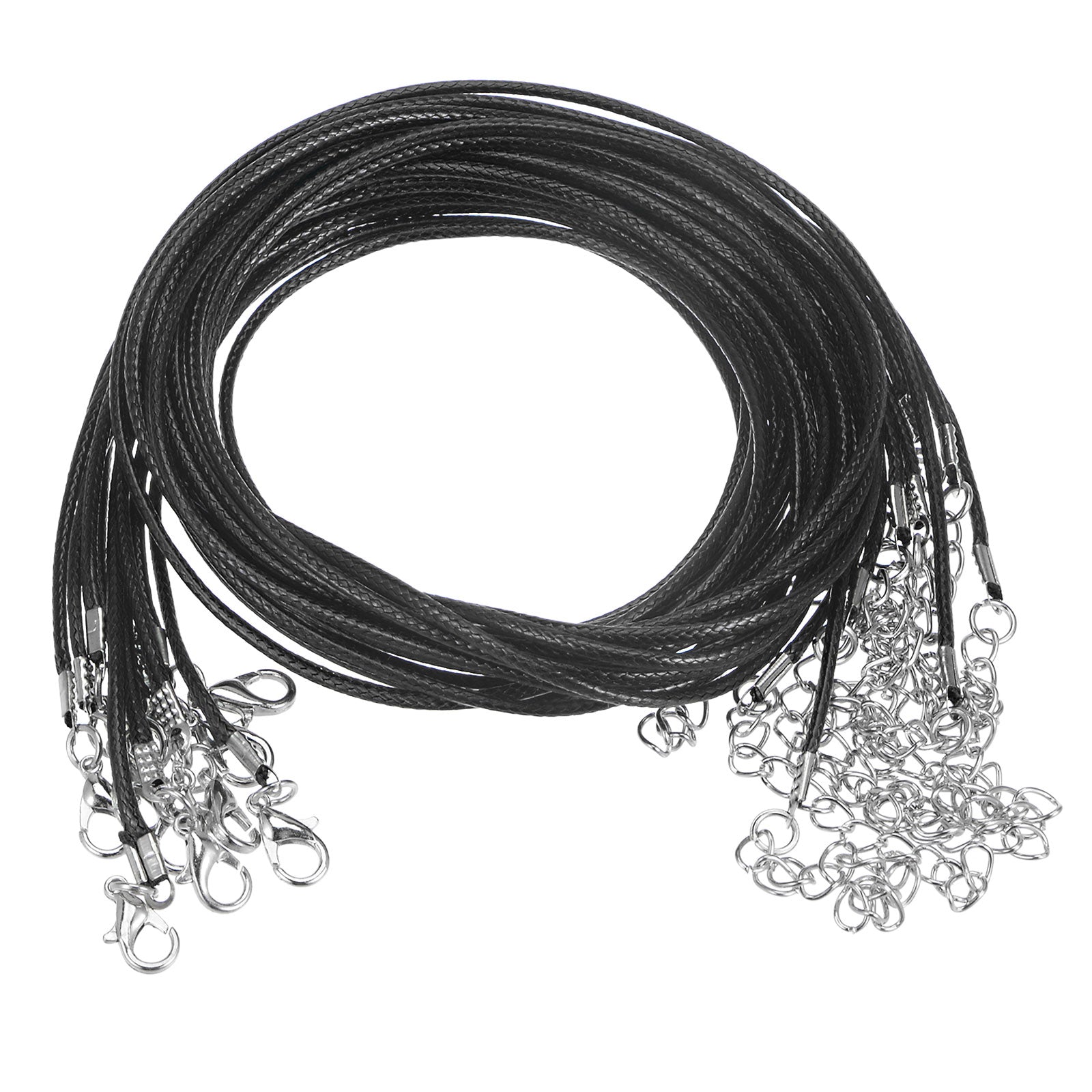 10pcs Waxed Necklace Cord Bulk, 23