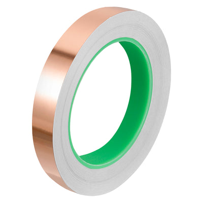 Harfington Copper Foil Tape 0.79 Inch x 21 Yards 0.08 Thick Double Sided for Electronics