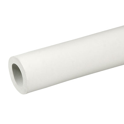 Harfington Foam Grip Tubing Handle Grips 18mm ID 30mm OD 6.6ft White for Utensils, Fitness, Tools Handle Support