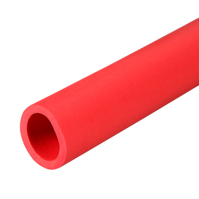 Harfington Foam Grip Tubing Handle Grips 27mm ID 37mm OD 6.6ft Red for Utensils, Fitness, Tools Handle Support