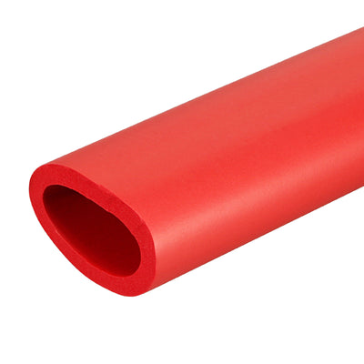 Harfington Foam Grip Tubing Handle Grips 30mm ID 42mm OD 3.3ft Red for Utensils, Fitness, Tools Handle Support