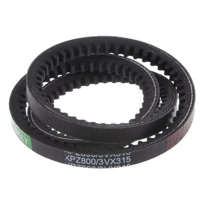 Harfington Cogged V-Belts 795mm Outside Circumference 9mm Width Rubber Drive Belt
