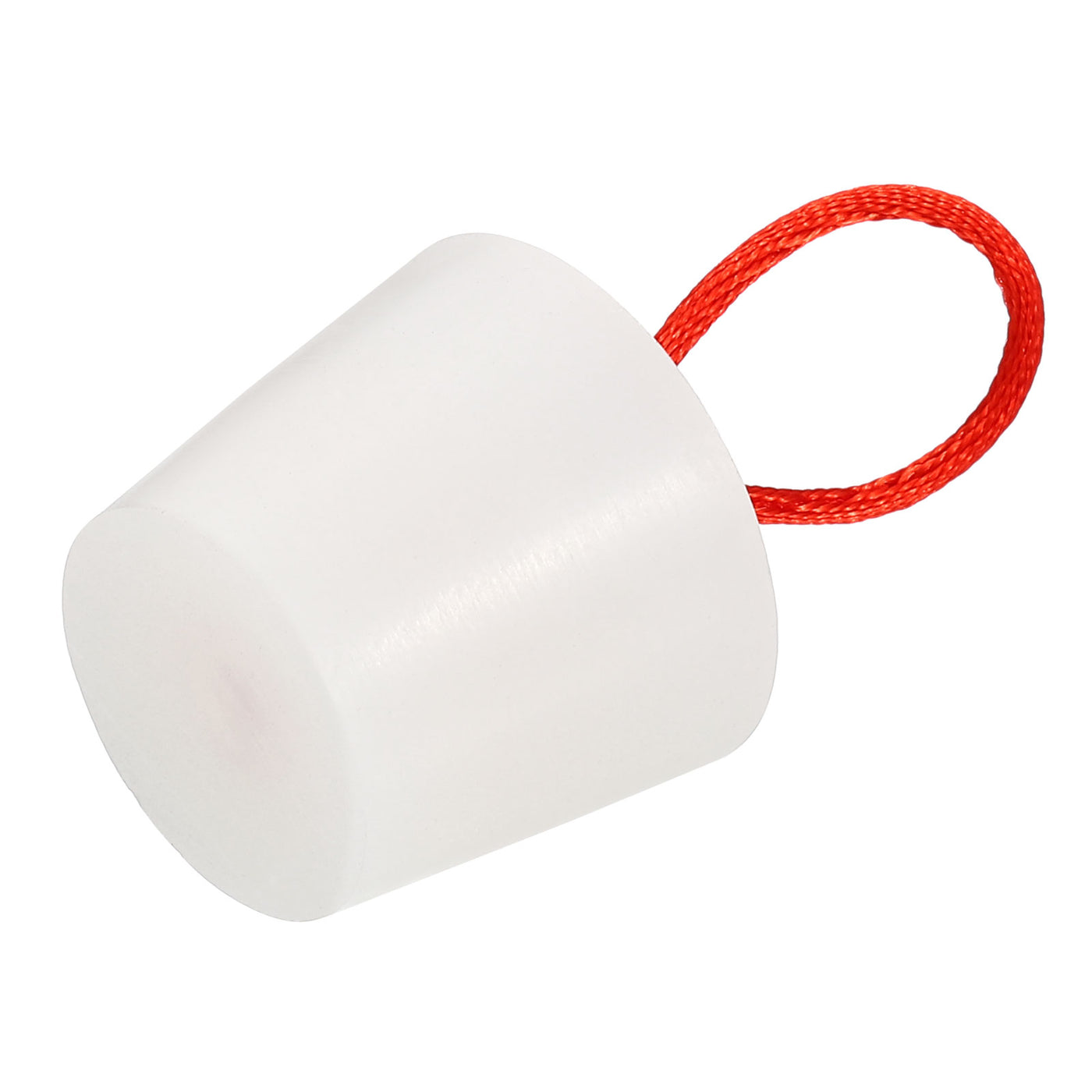 Silicone Rubber Tapered Plug 25mm to 33mm Solid with Handle White ...
