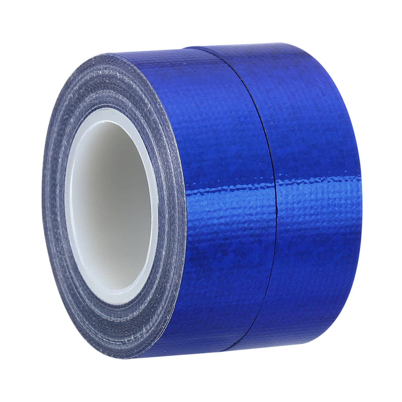 Harfington Sparkle Glitter Tape 15mm x 5m, 2 Pack Art Prism Tapes Self-Adhesive Blue