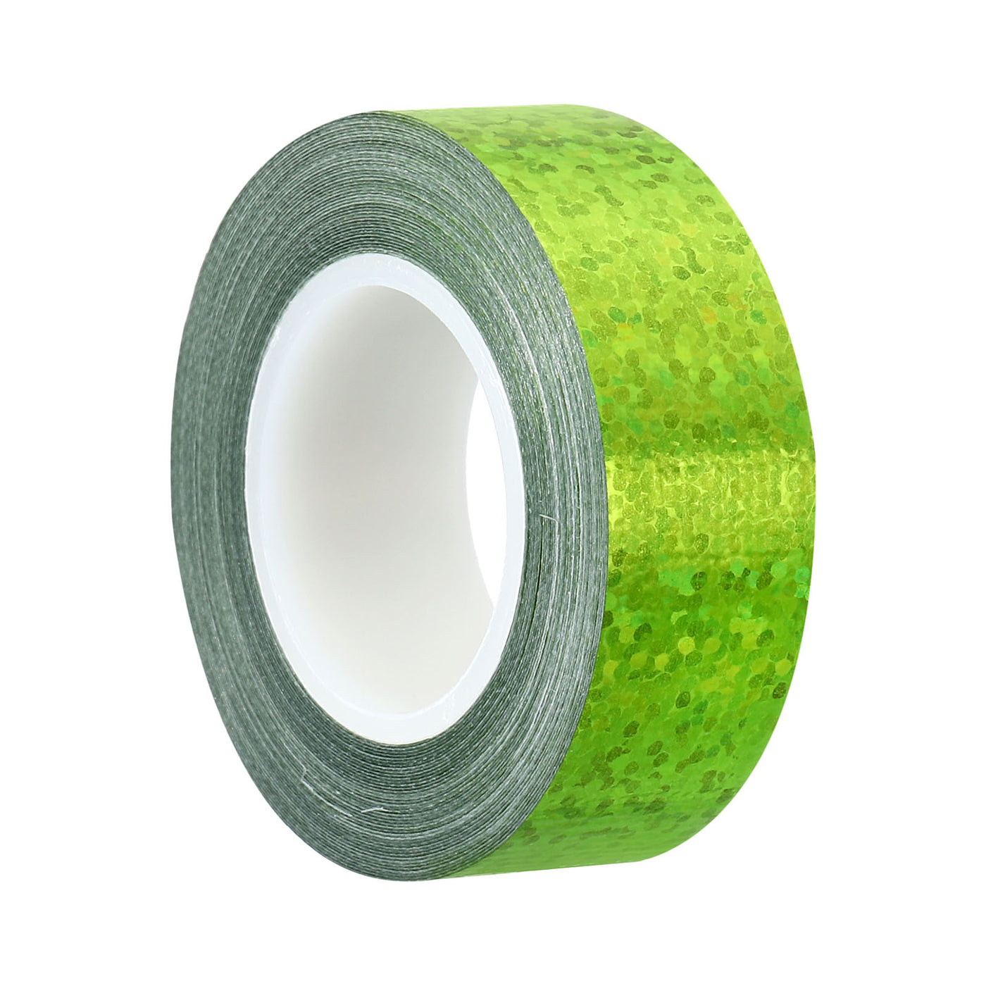 Harfington Sparkle Glitter Tape 15mm x 5m, 1 Pack Art Prism Tapes Self-Adhesive Green