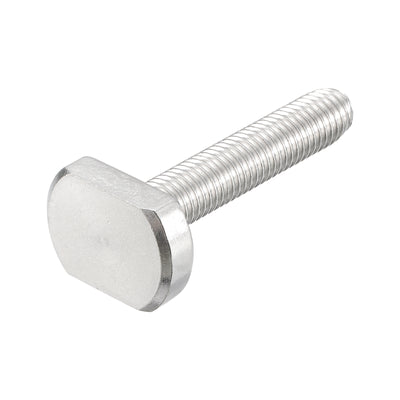 Harfington Uxcell T-Slot Bolts, 1pcs M10x50mm Drop-in Stud Sliding Bolts 304 Stainless Steel