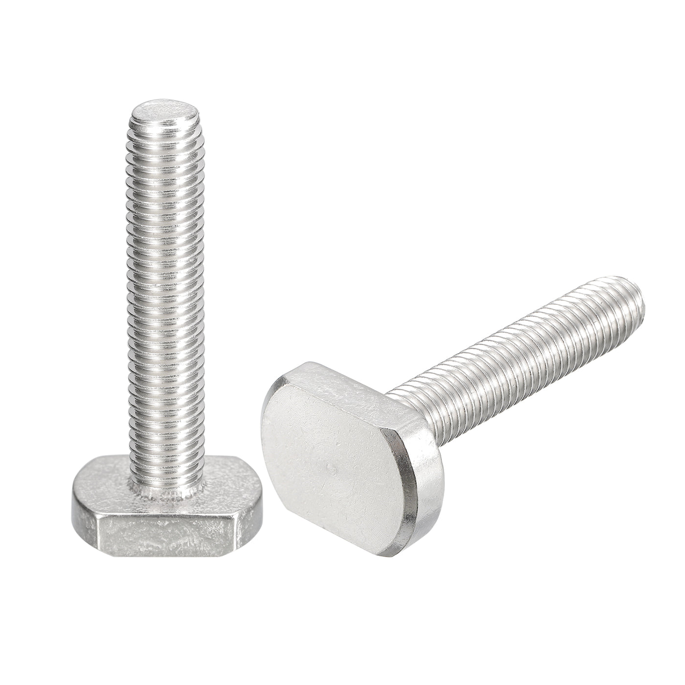 uxcell Uxcell T-Slot Bolts, 2pcs M10x50mm Drop-in Stud Sliding Bolts 304 Stainless Steel