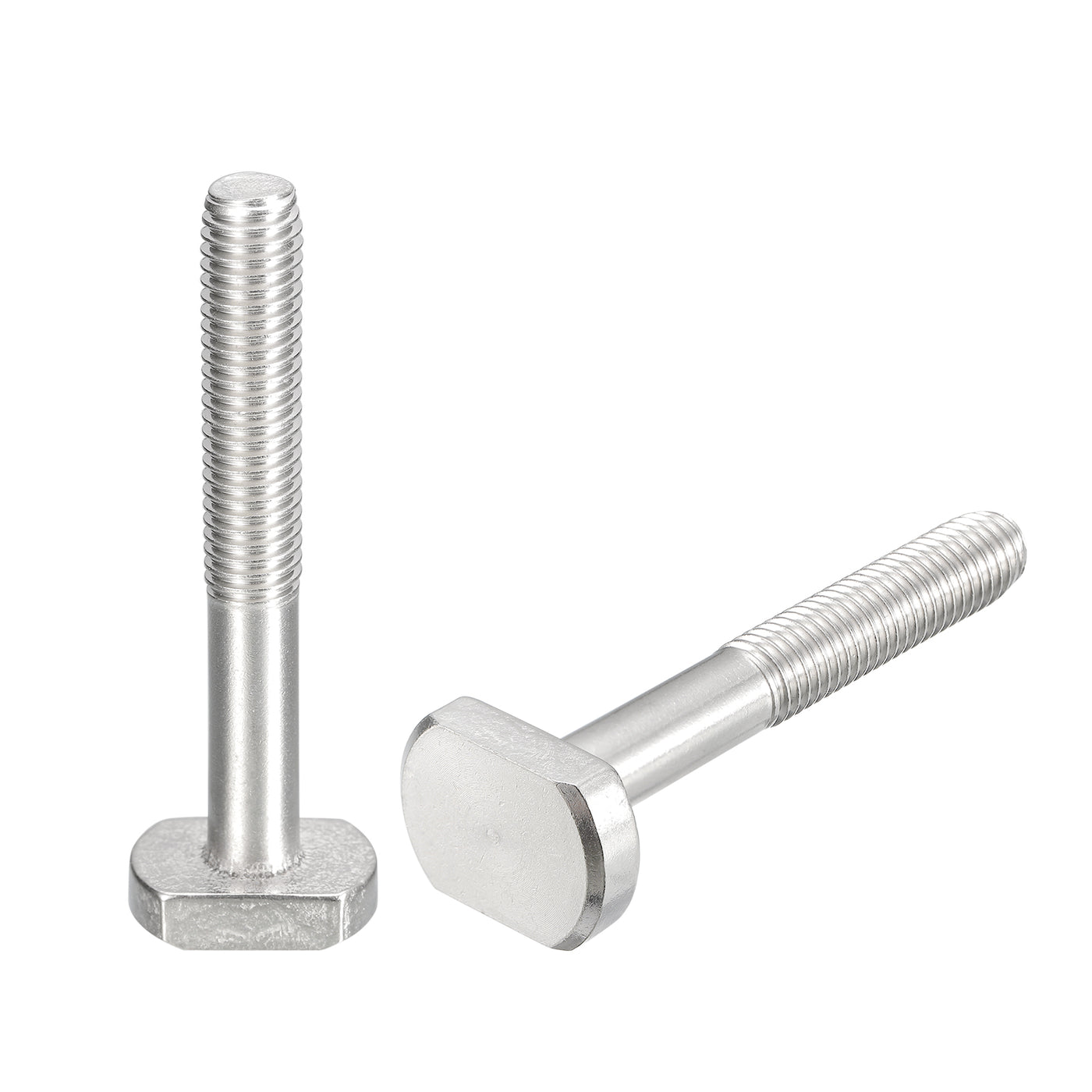 uxcell Uxcell T-Slot Bolts, 2pcs M10x70mm Drop-in Stud Sliding Bolts 304 Stainless Steel