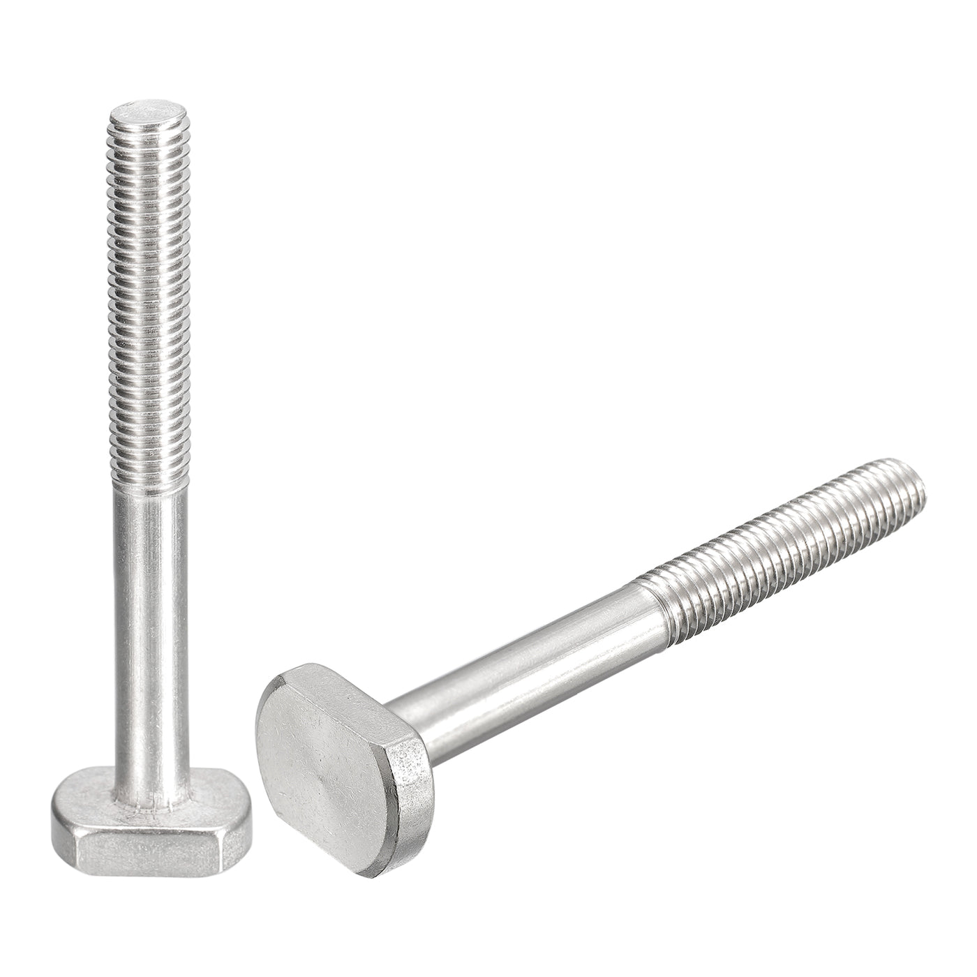 uxcell Uxcell T-Slot Bolts, 2pcs M10x90mm Drop-in Stud Sliding Bolts 304 Stainless Steel