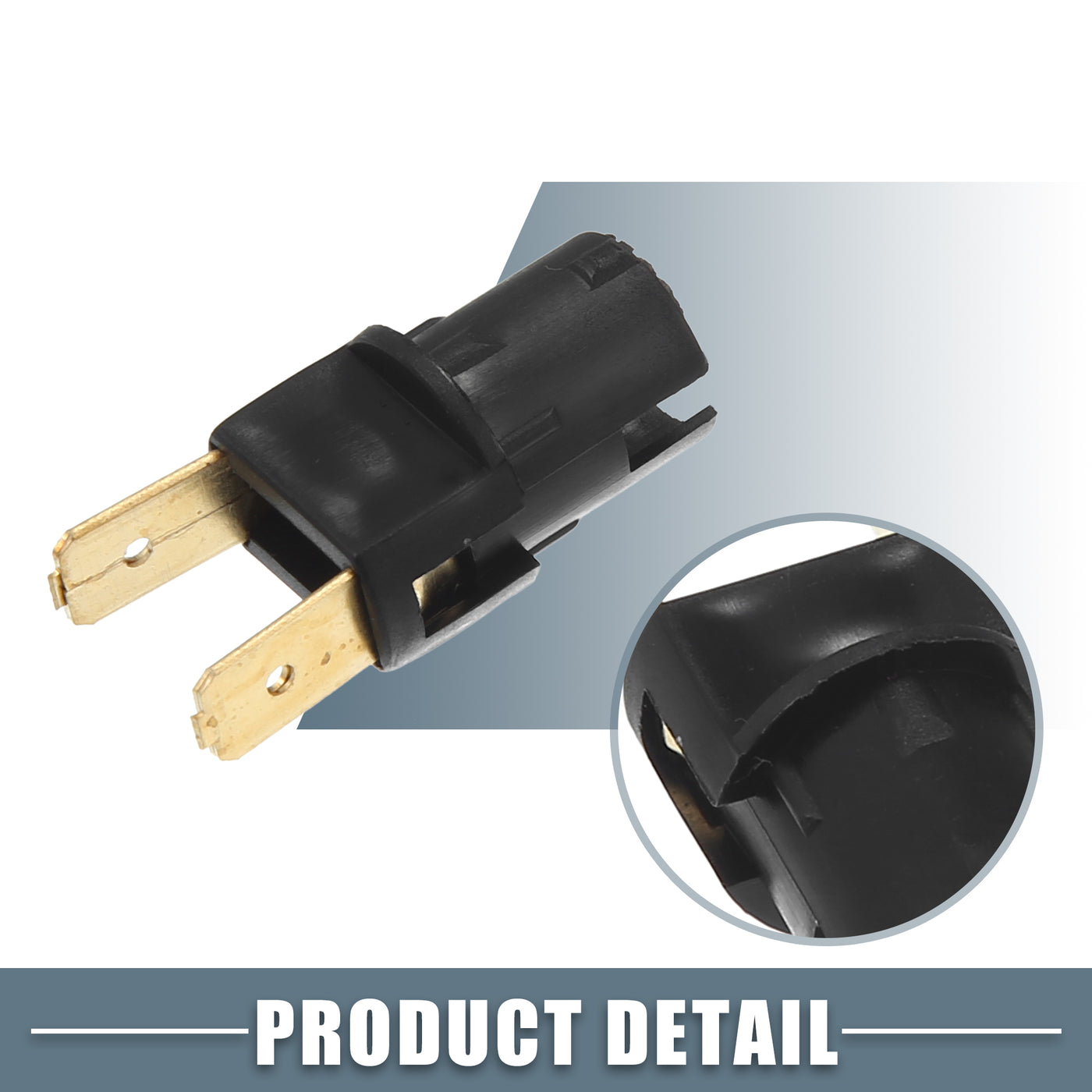 A ABSOPRO Side Repeater Indicator Light Bulb Socket Holder 161949111 161-949-111 161945367 for Volkswagen Corrado 1990-1994 (Set of 2)