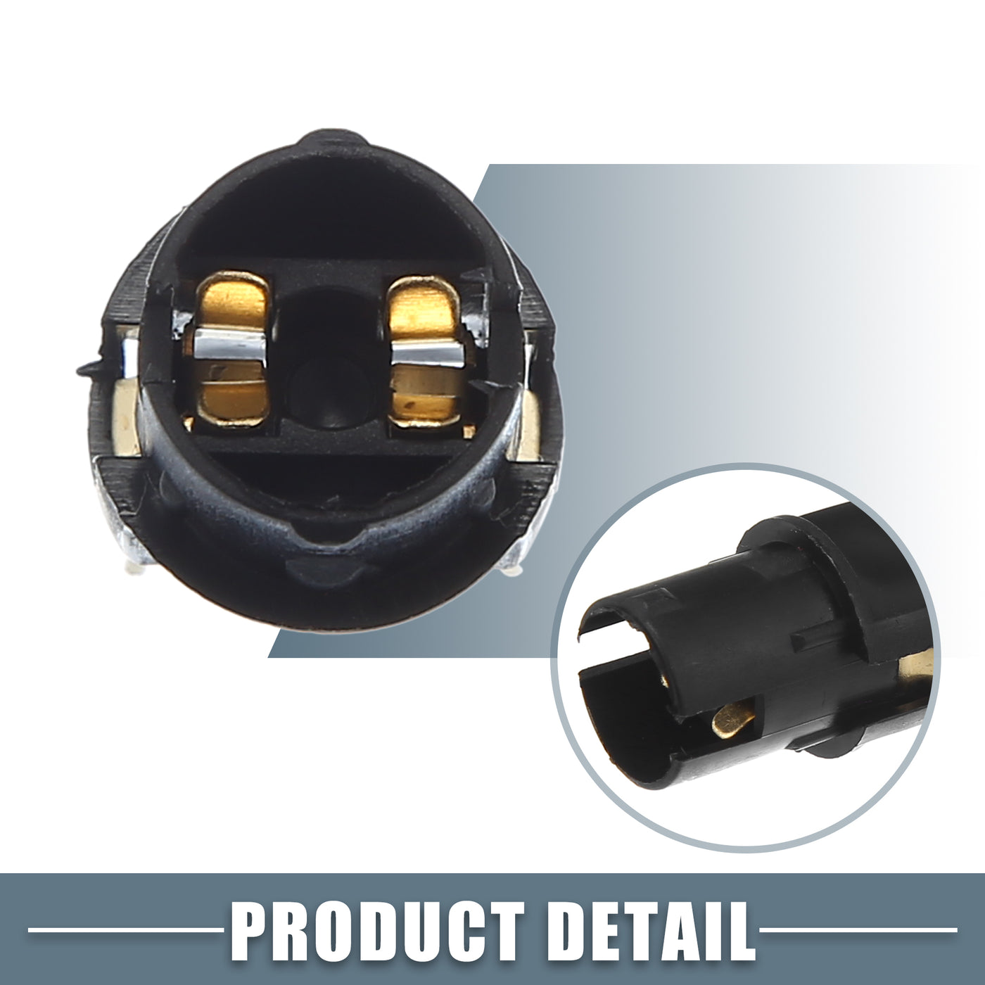 A ABSOPRO Side Repeater Indicator Light Bulb Socket Holder 161949111 161-949-111 161945367 for Volkswagen Corrado 1990-1994 (Set of 2)