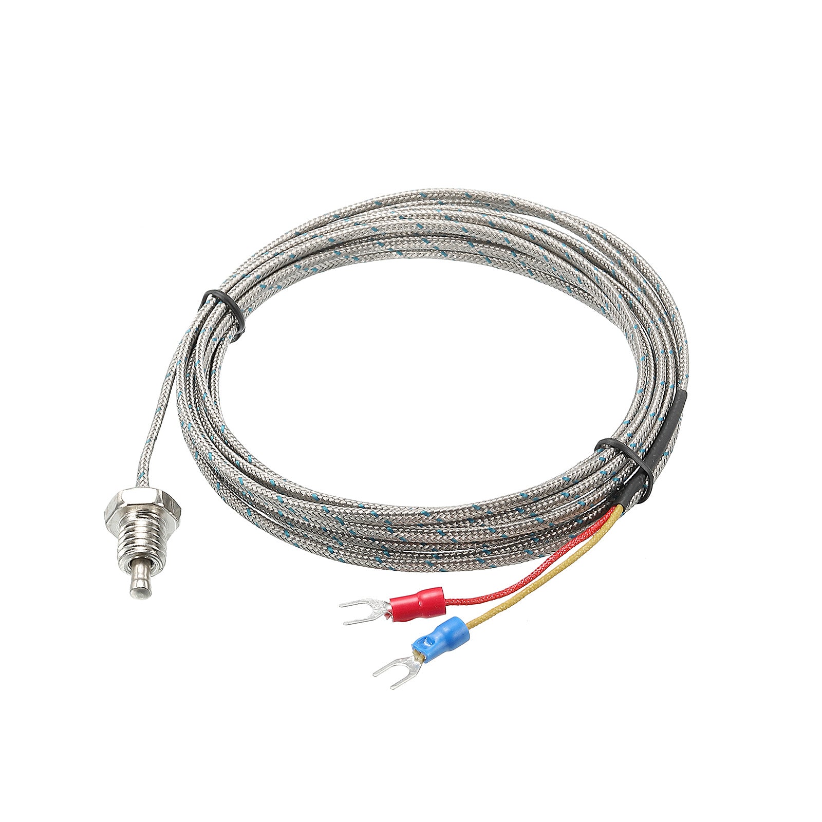 Temperature Sensor M10 Screw Temperature Probes Thermocouple J Type ...