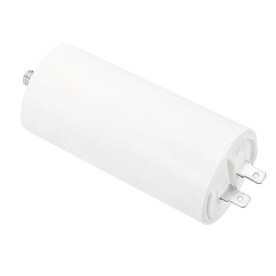 Harfington CBB60 30uF Run Capacitor, AC450V 2 Pins 50/60Hz with M8 Screw for Water Pump