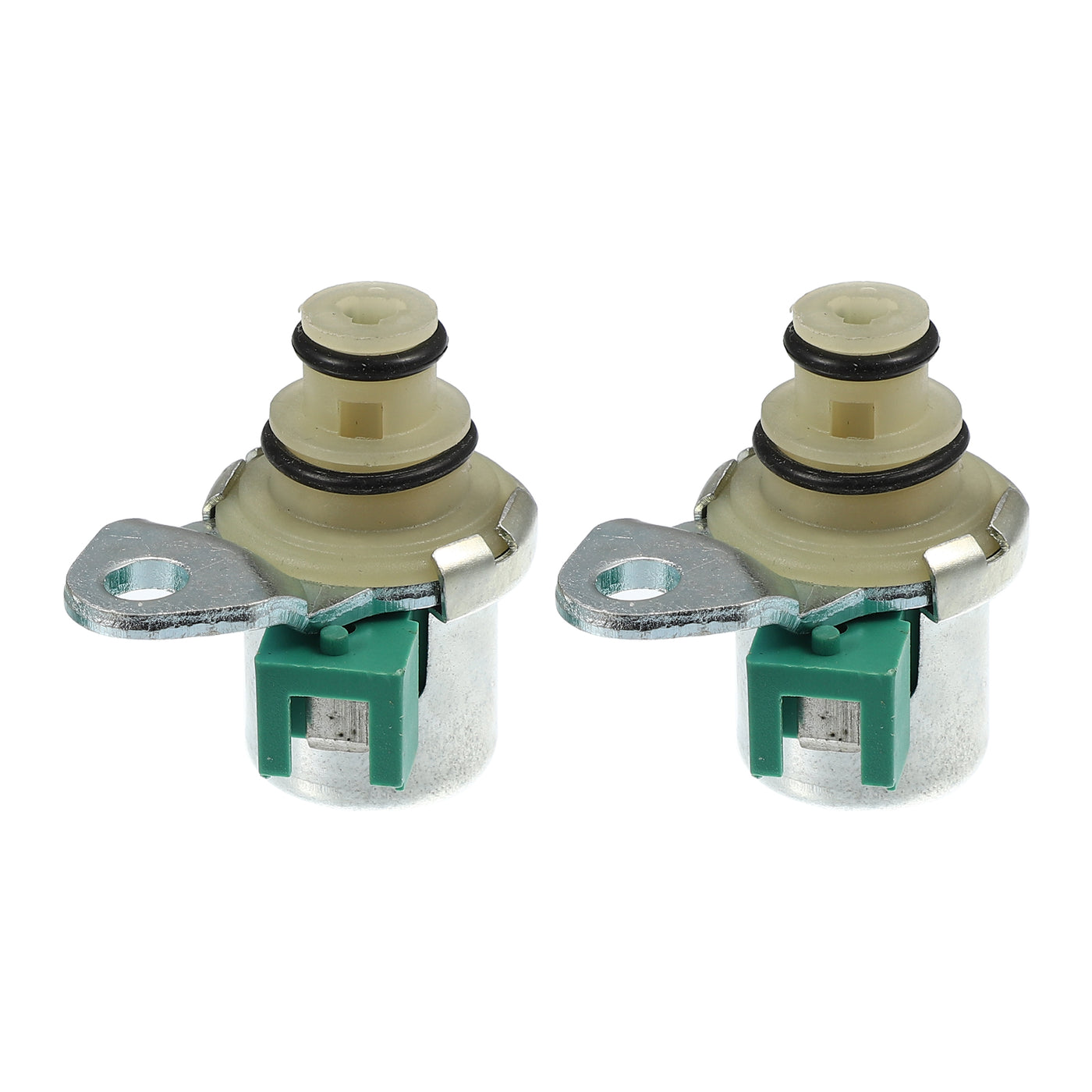 X AUTOHAUX 1 Pair Solenoid Spool Control Valve for Ford for Mazda 1999-On 4F27E FN4A-EL Model 4-Speed Transmission Variable Timing Solenoid