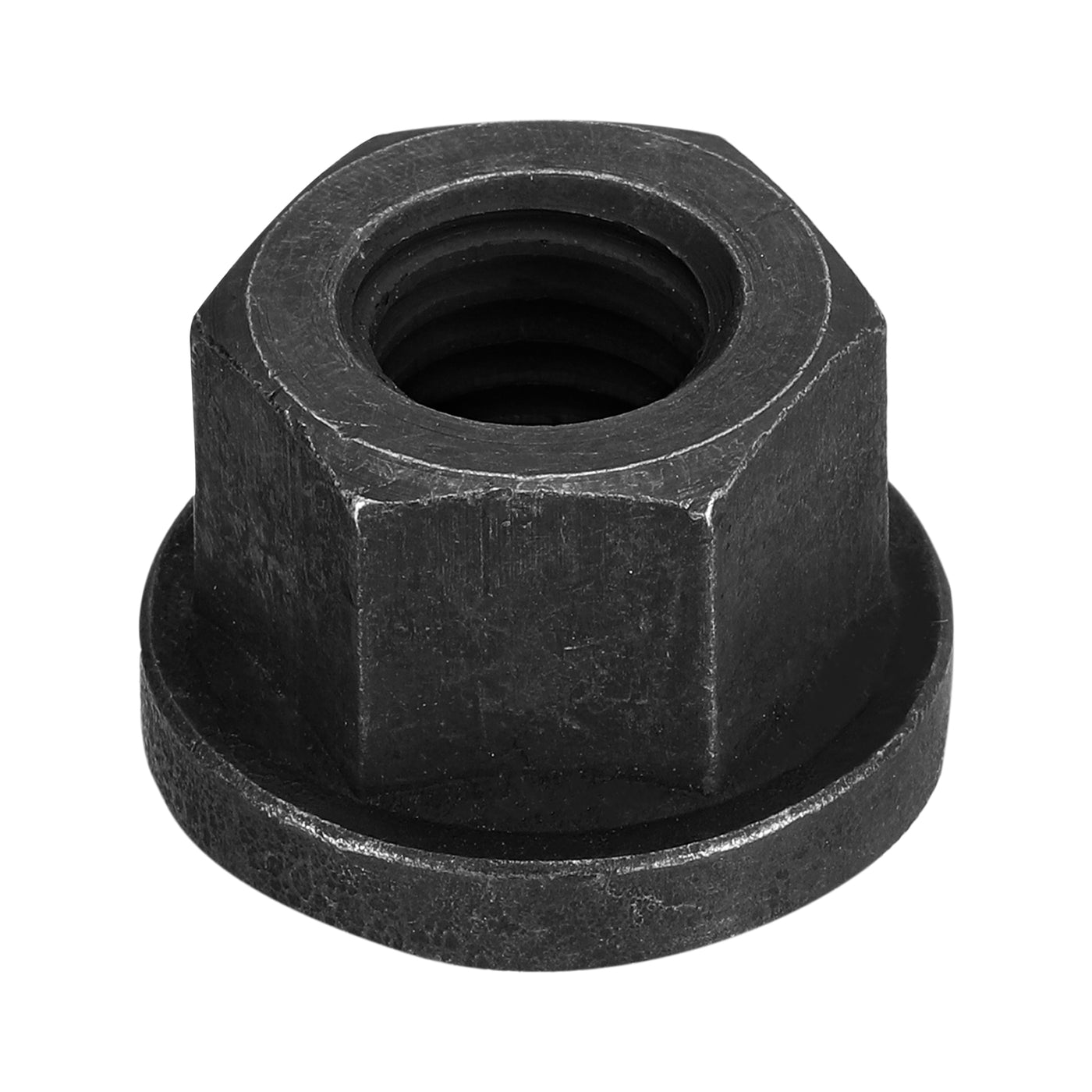 uxcell Uxcell 5/8-11 Flange Hex Lock Nut, Grade 10.9 Carbon Steel Hex Flange Nut