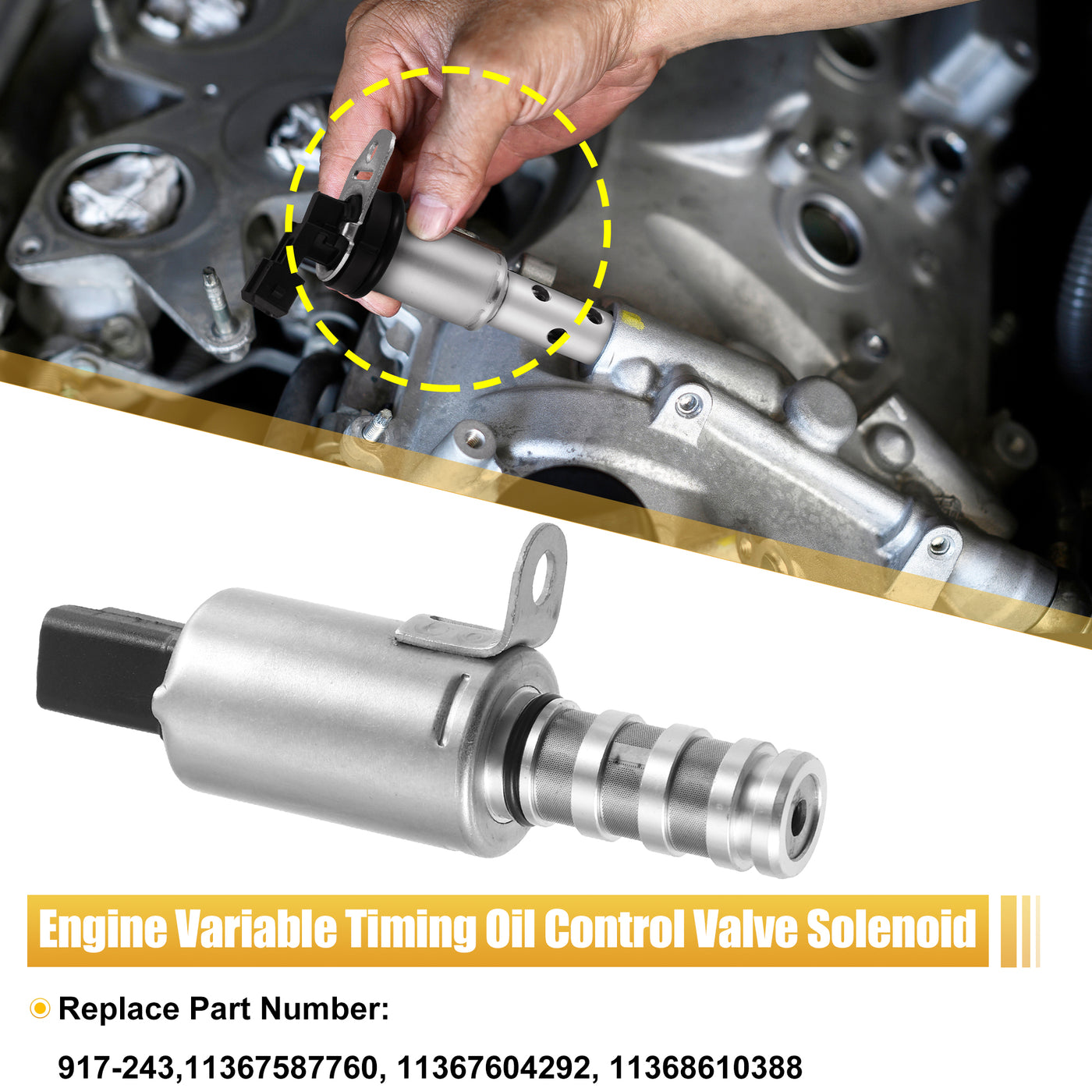 2pcs 917-243 VVT Exhaust Camshaft Position Actuator Variable Timing ...