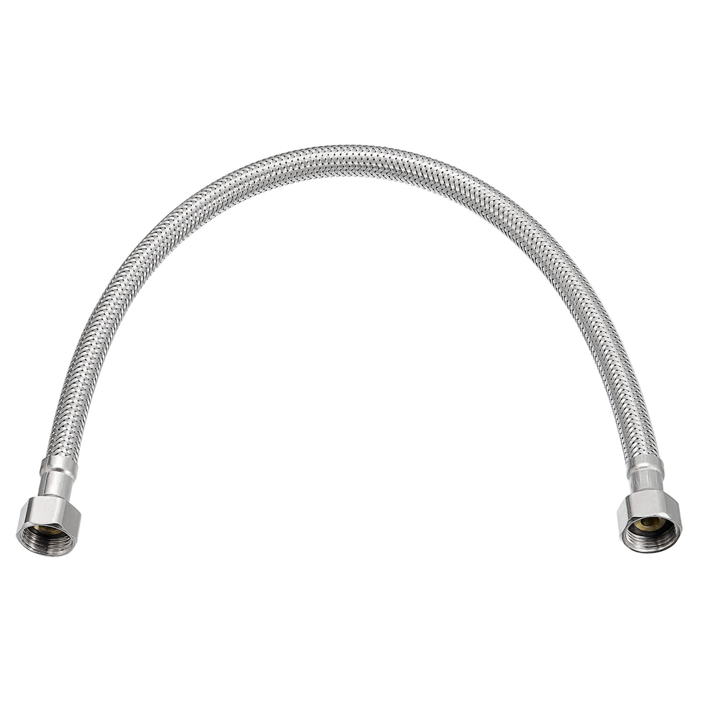 uxcell Uxcell 16" Faucet Supply Line Connector, 3/8" Female x 3/8" Female SUS304 Water Hose