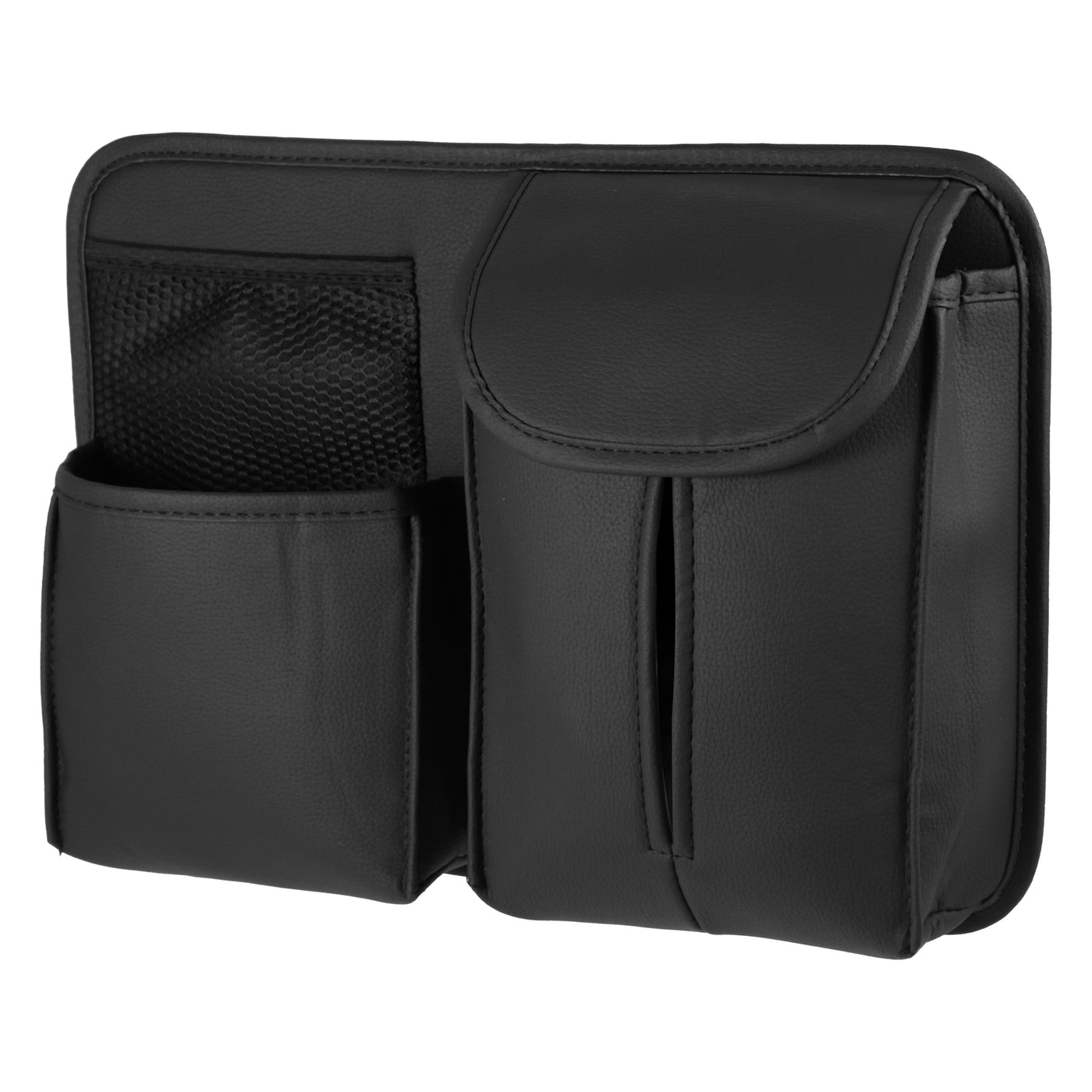 ACROPIX Car Seat Back Universal Car Back Seat Storage Bag Multi Pockets Organizer Black - Pack of 1