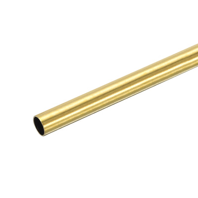 Harfington Uxcell Brass Round Tube 10mm OD 0.5mm Wall Thickness 250mm Length Pipe Tubing