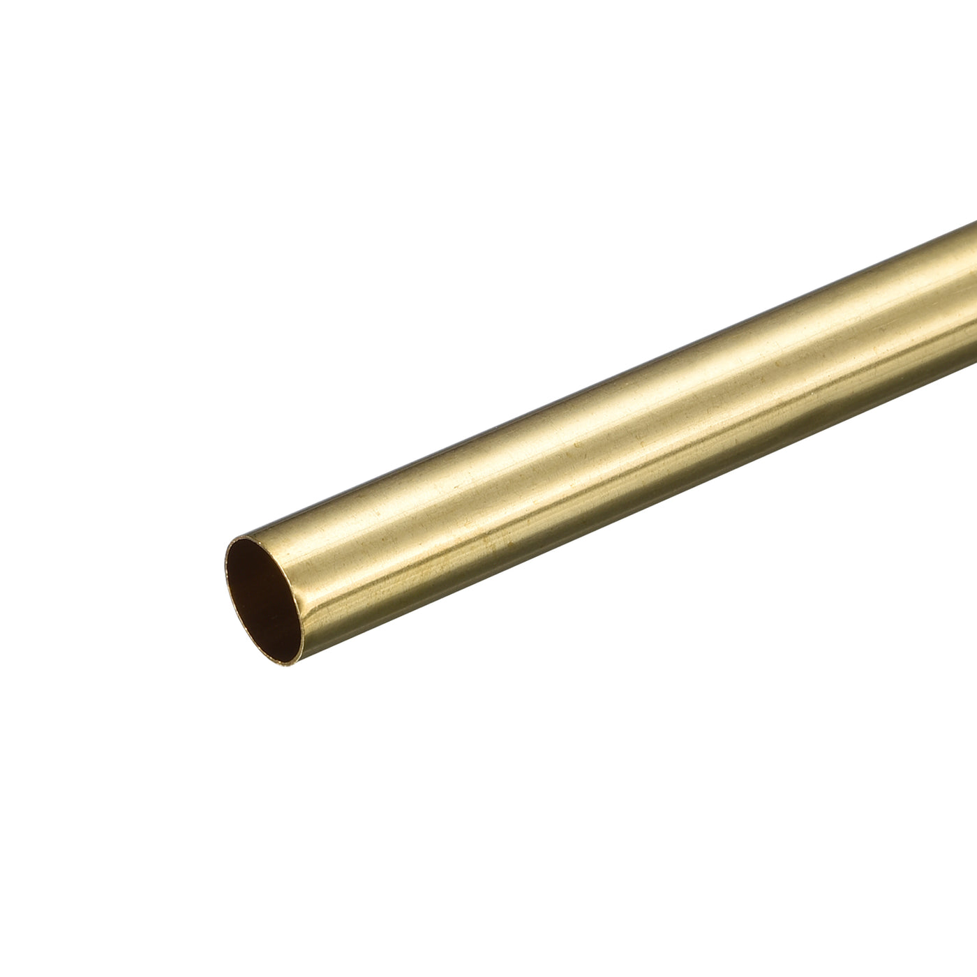 uxcell Uxcell Brass Round Tube 8mm OD 0.2mm Wall Thickness 250mm Length Pipe Tubing