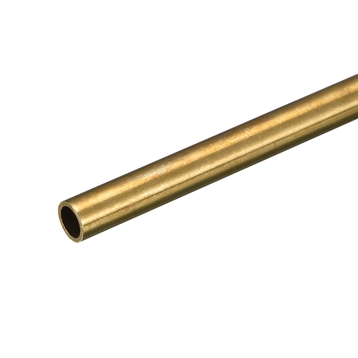 uxcell Uxcell Brass Round Tube 9mm OD 0.2mm Wall Thickness 250mm Length Pipe Tubing