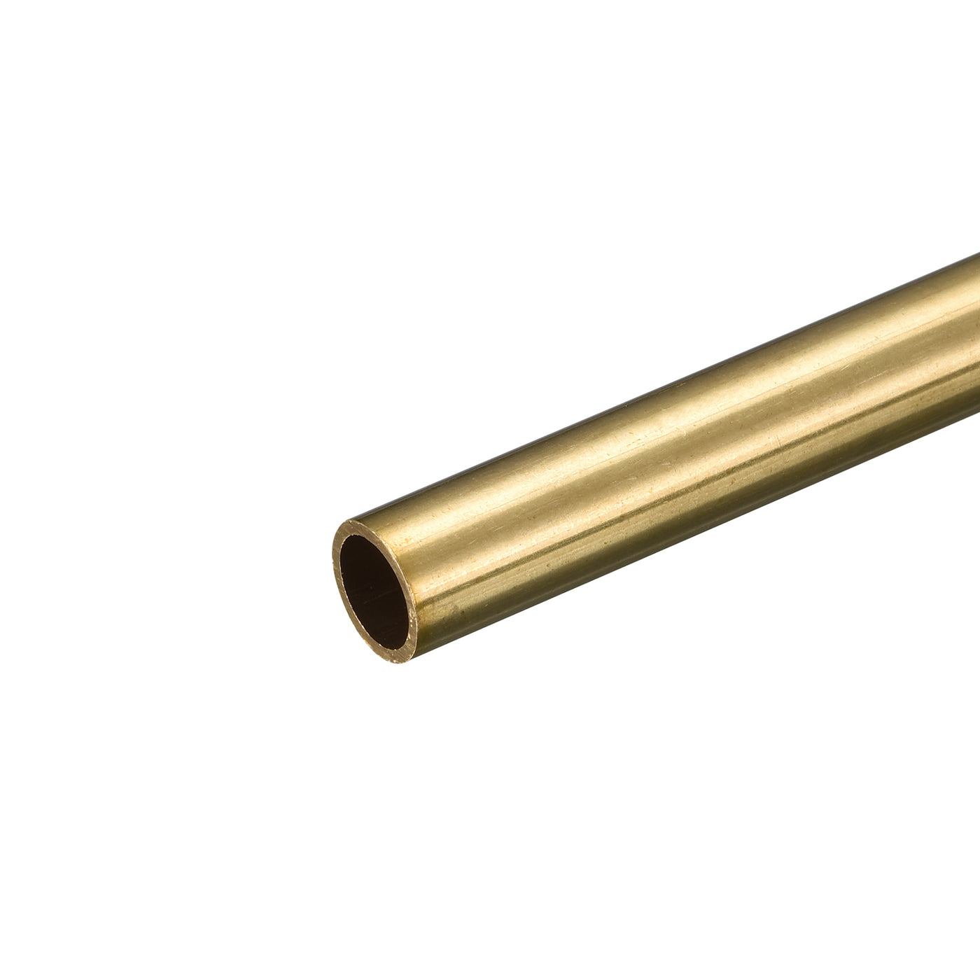 uxcell Uxcell Brass Round Tube 10mm OD 1mm Wall Thickness 250mm Length Pipe Tubing
