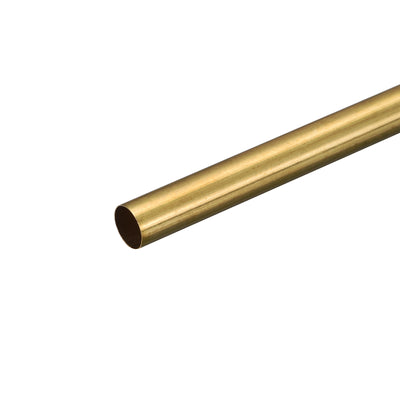 Harfington Uxcell Brass Round Tube 10mm OD 0.2mm Wall Thickness 250mm Length Pipe Tubing