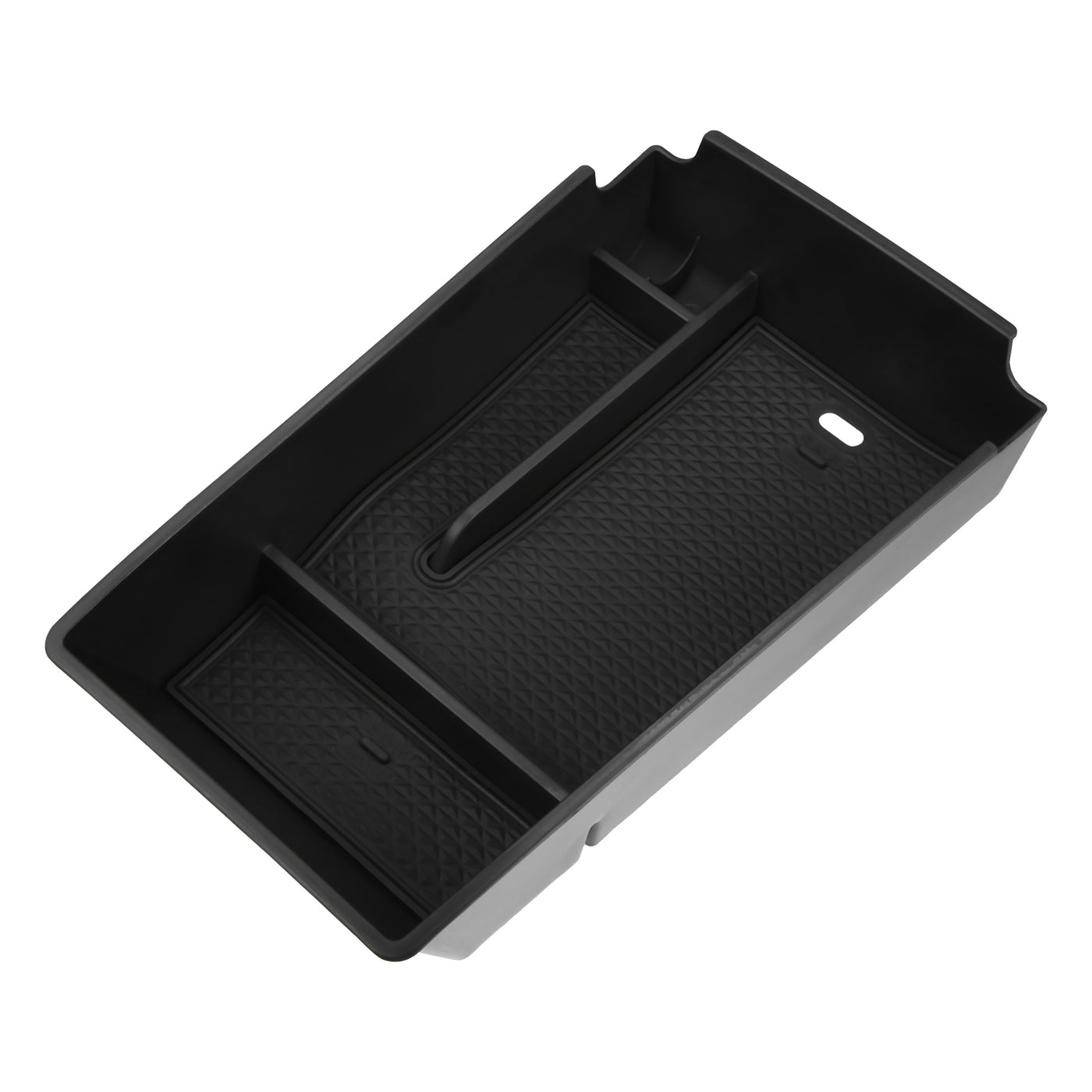 ACROPIX Front Center Console Organizer Tray Fit for Kia K5 2021-2023 - Pack of 1 Black