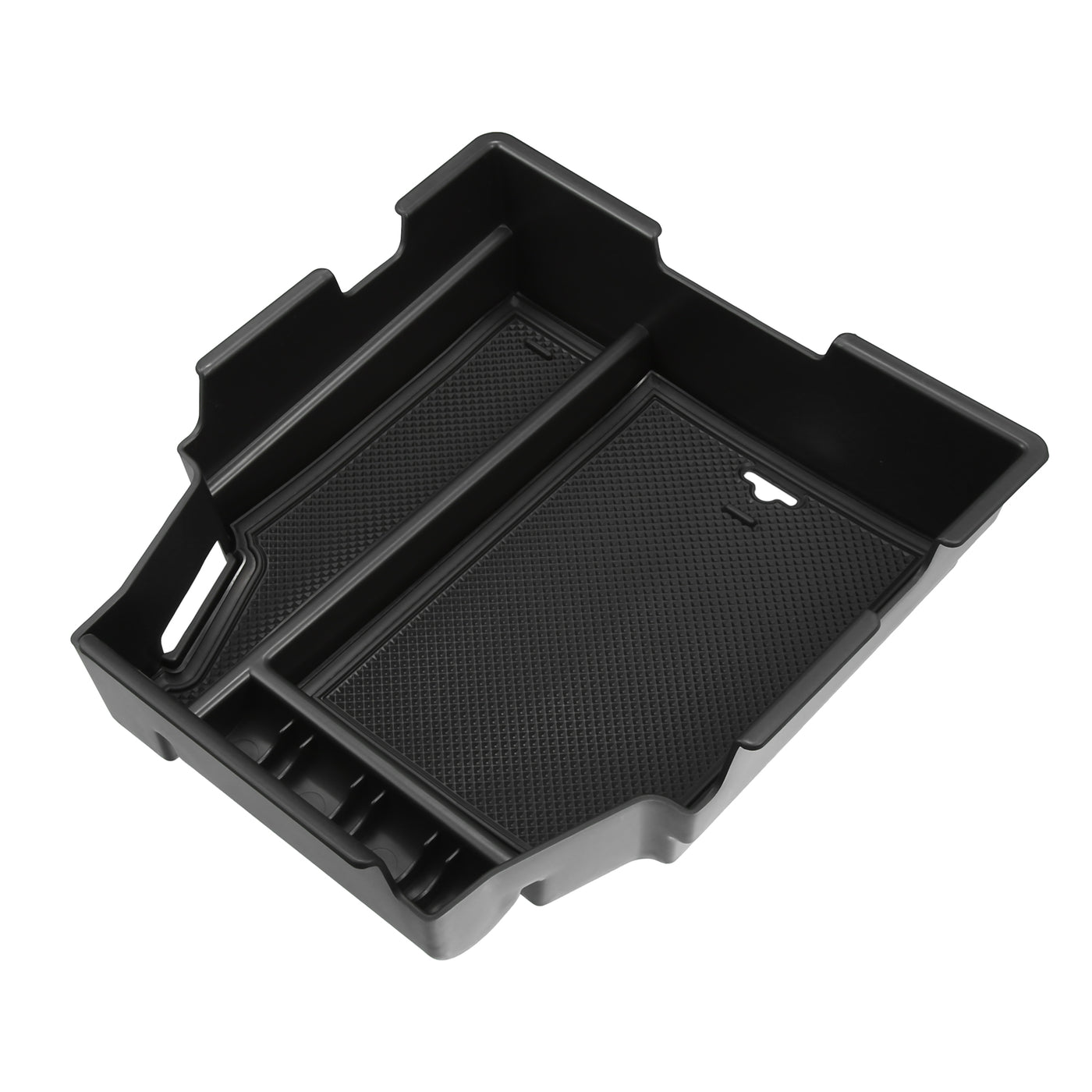 ACROPIX Front Center Console Organizer Tray Fit for Chevy Traverse 2018-2023 - Pack of 1 Black