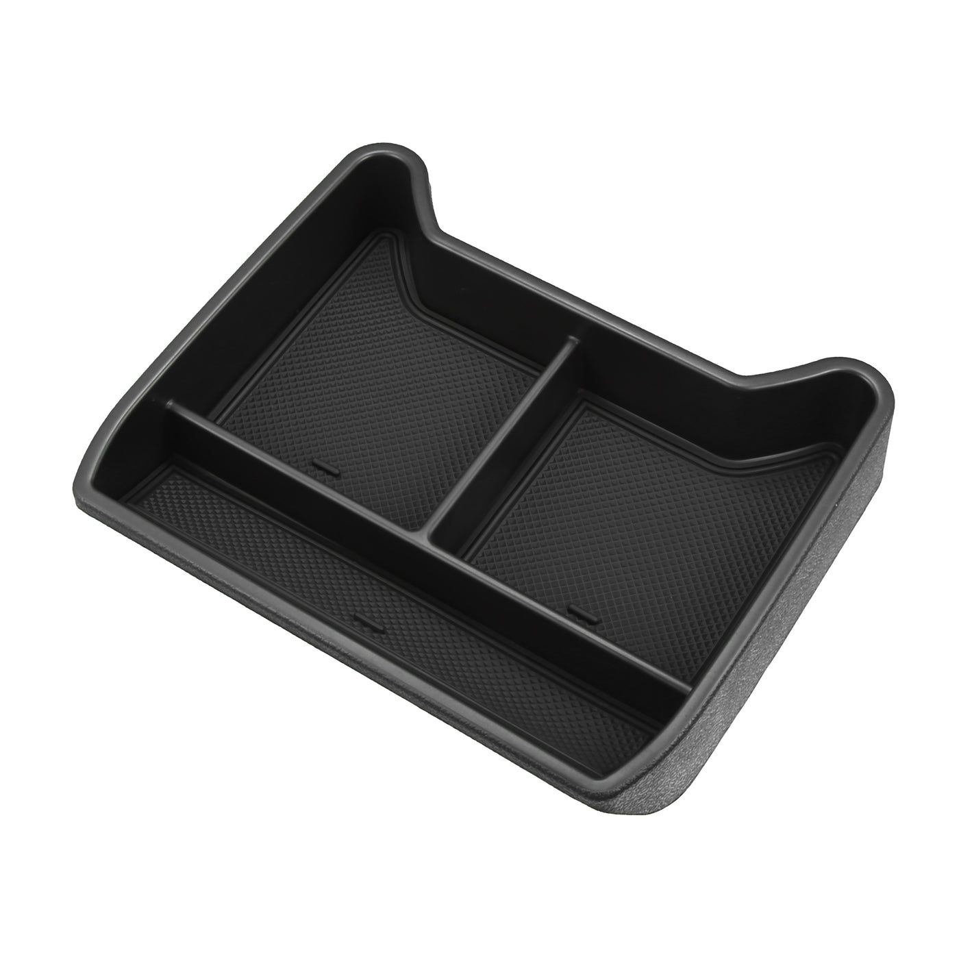ACROPIX Front Center Console Organizer Tray Fit for VW ID.4 2021 - 2023 - Pack of 1 Black