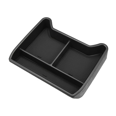Harfington Front Center Console Organizer Tray Fit for VW ID.4 2021 - 2023 - Pack of 1 Black