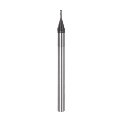 Harfington 1mm x 3mm x 4mm x 50mm Solid Carbide AlTiN Coated 2 Flute Square End Mill Bit