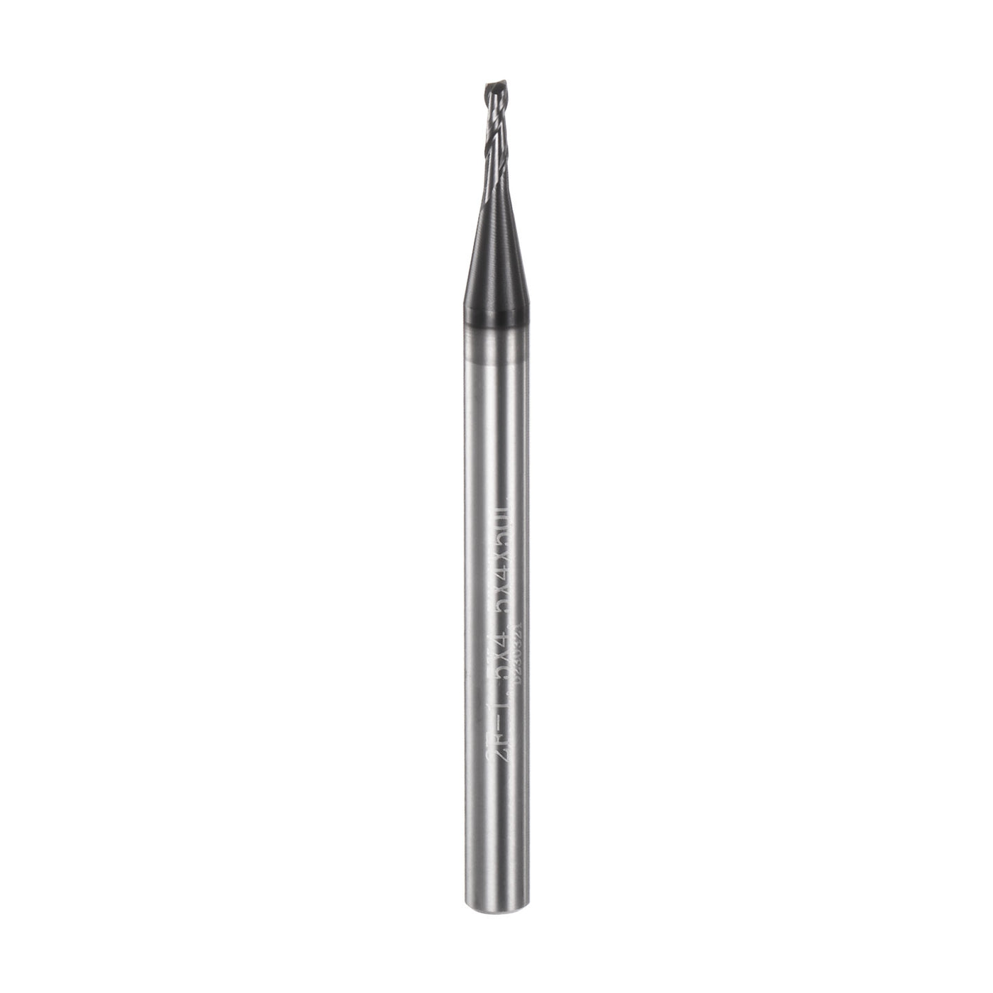 Harfington 1.5mm x 4mm x 4mm x 50mm Solid Carbide AlTiN Coated 2 Flute Square End Mill Bit