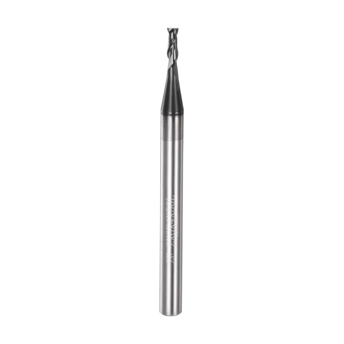 Harfington 2mm x 6mm x 4mm x 50mm Solid Carbide AlTiN Coated 2 Flute Square End Mill Bit