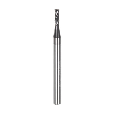 Harfington 2.5mm x 7mm x 4mm x 50mm Solid Carbide AlTiN Coated 2 Flute Square End Mill Bit